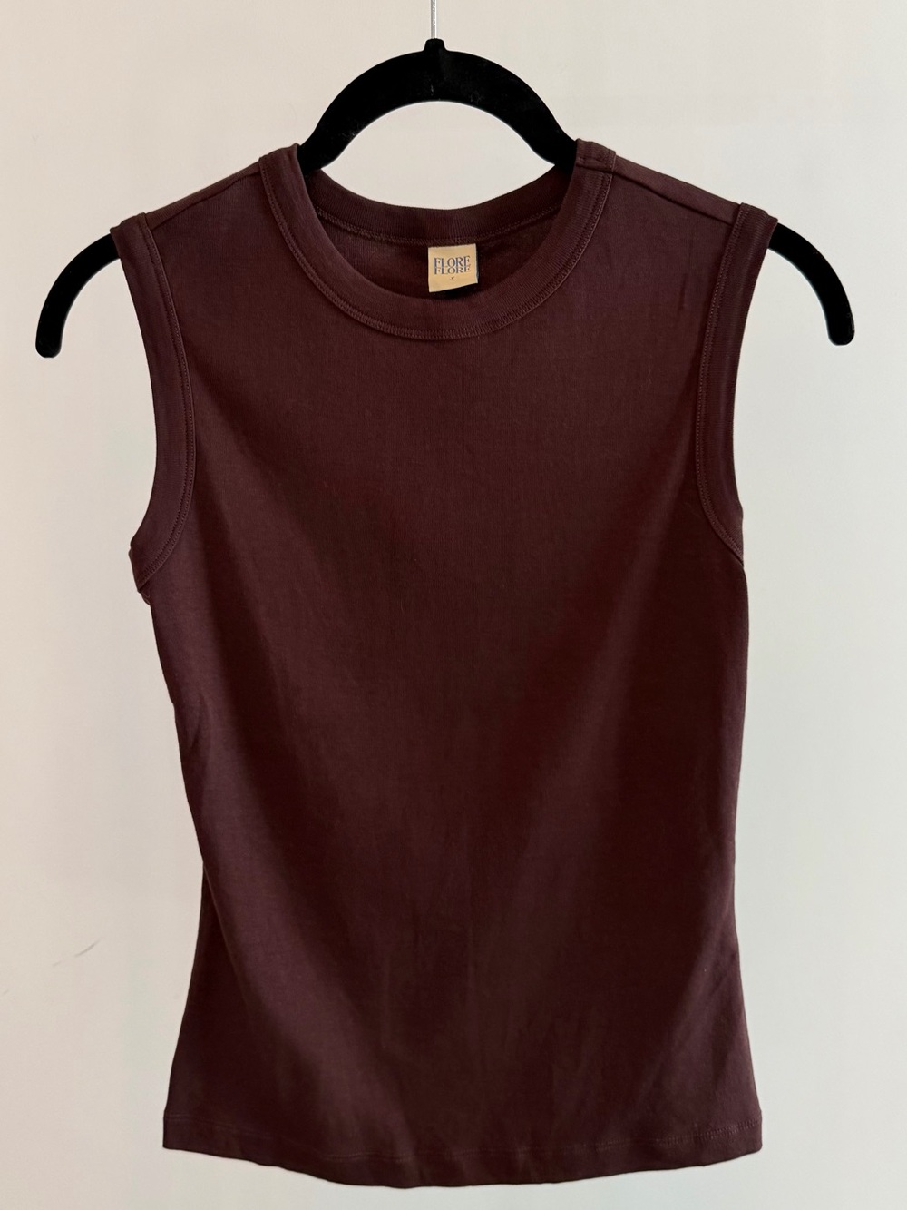 Flore Flore Esme Brown Tank Top
